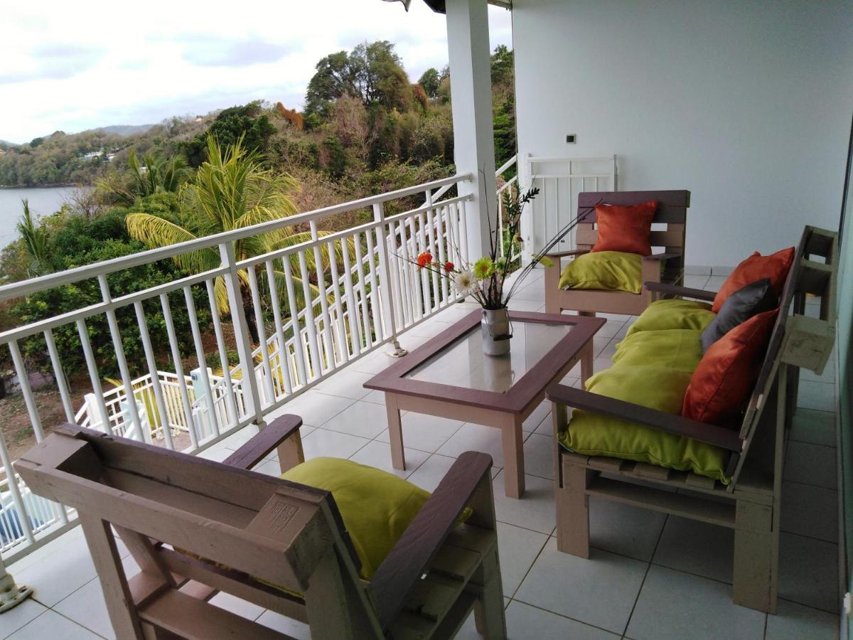 Résidence Belle Anse, F3 sans vis à vis, vue mer La Trinité Exterior foto
